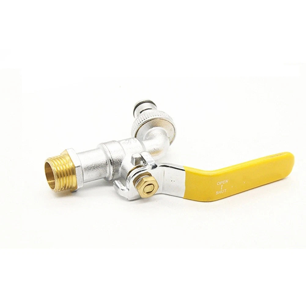 Forged Brass Ball Valve Faucet for Water Tap (Threaded)