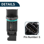 Mass Air Flow Sensor for Hyundai Elantra Santa Fe Carens (2001–2010) No. 2816427000