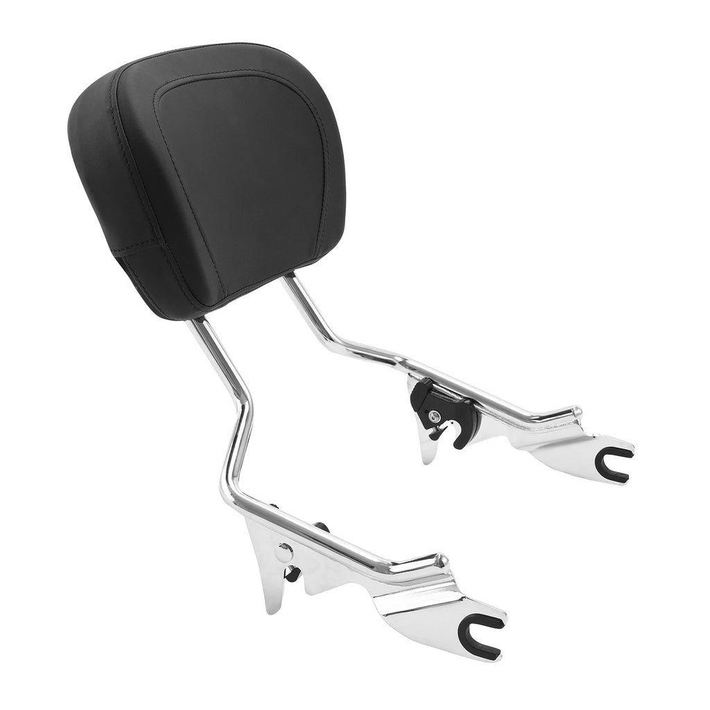 Backrest Sissy Bar Luggage Rack for Harley Touring Street Glide (2009–2025)