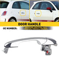 Front Exterior Door Handle for Fiat 500 RH Passenger Side (2007–2023)