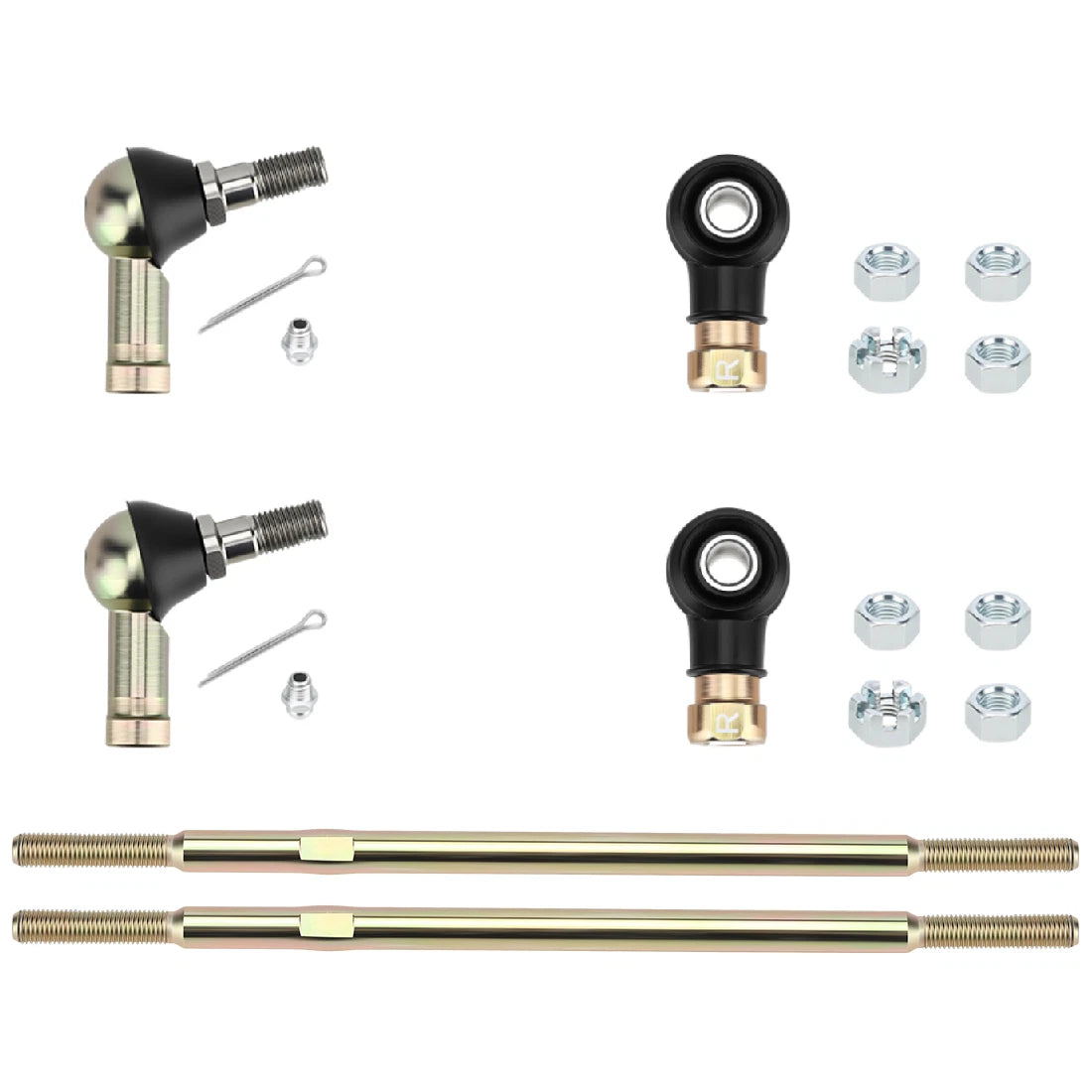 2Pcs Tie Rod End Kit for Polaris Sportsman 335 400 Big Boss 400L Xplorer 400 500