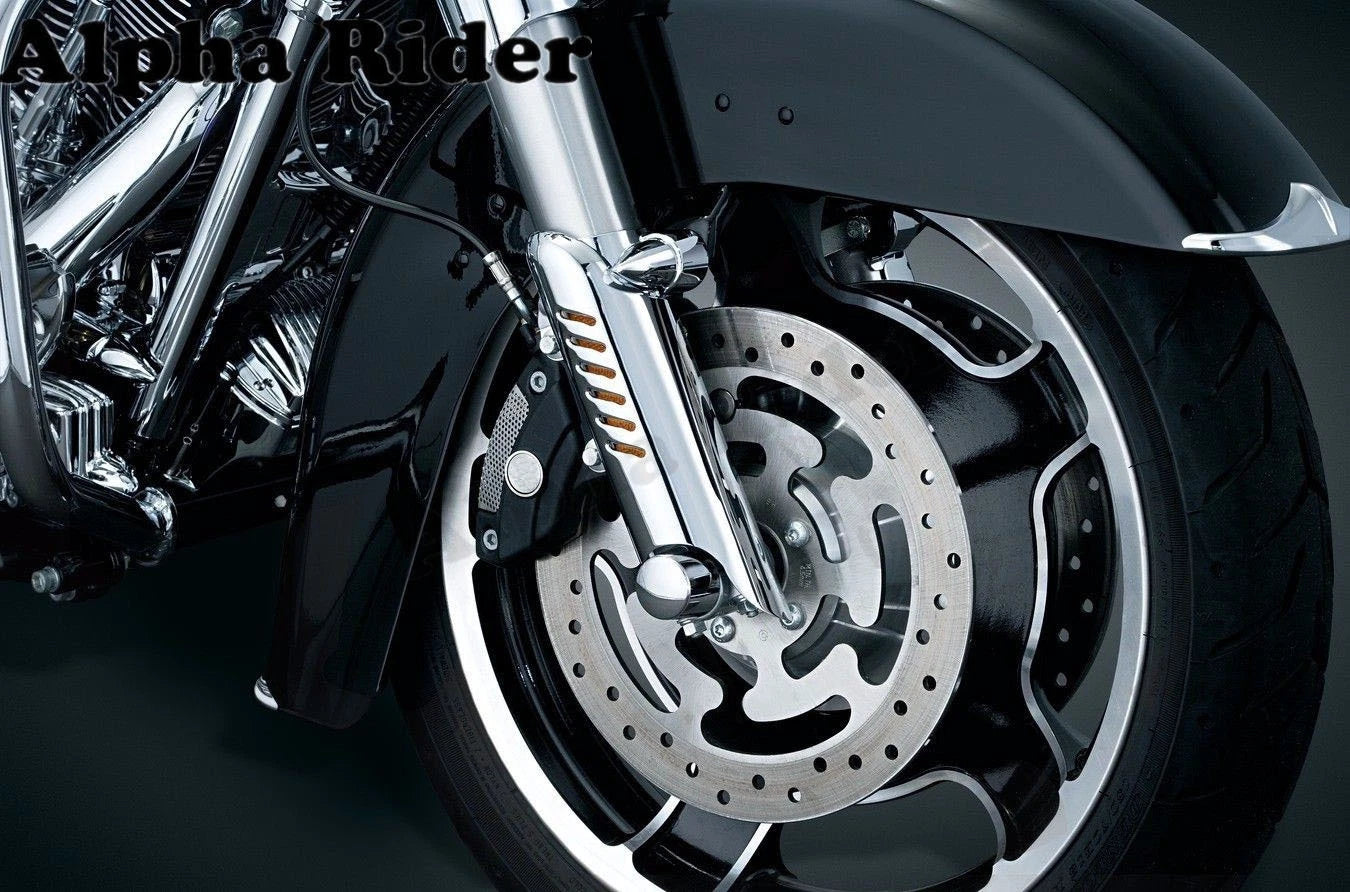 Lower Fork Leg Covers for Harley Touring Electra Road Glide (2014–2023)