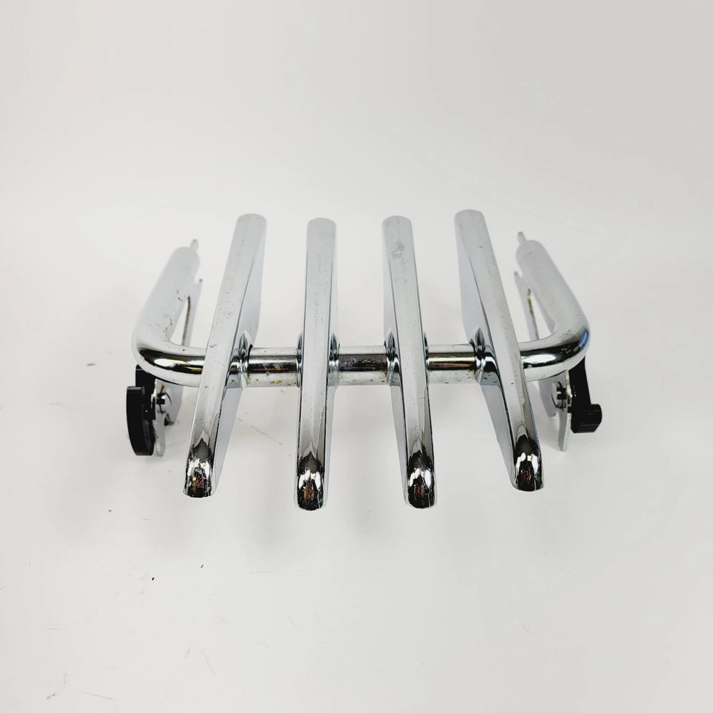 2X Stealth Detachables Two-Up Luggage Rack Chrome for Harley-Davidson (2009–2023) 53472-09A