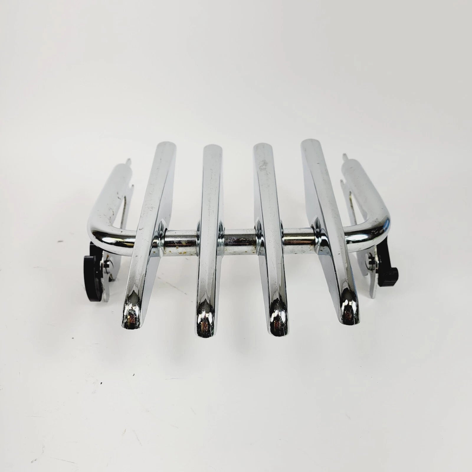 2X Stealth Detachables Two-Up Luggage Rack Chrome for Harley-Davidson (2009–2023) 53472-09A