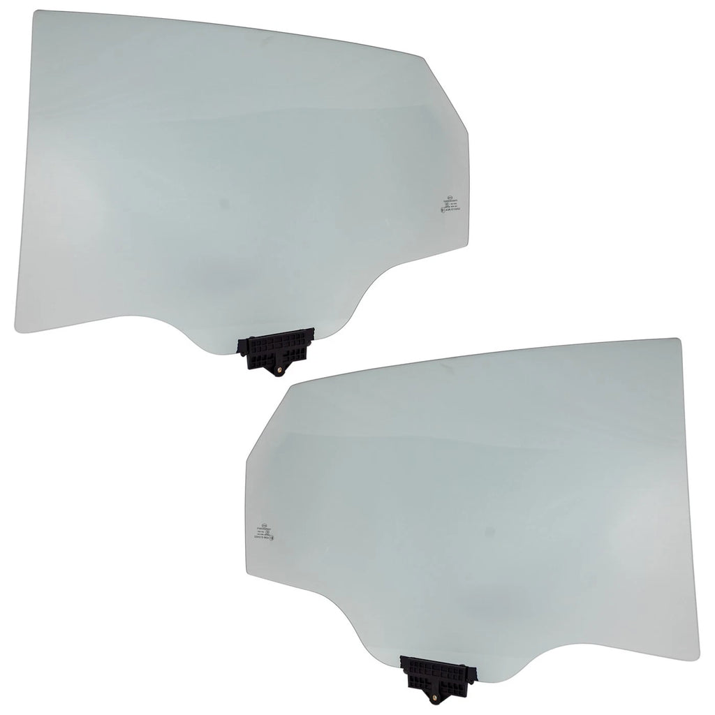 Set of 2 Rear Door Glasses for Kia Optima