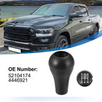Set of 1 5 Speed Manual Transmission Shift Knob for Dodge (No.52104174)