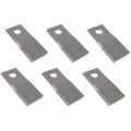 6X Right Hand Disc Mower Blade for Edcor (Replaces V58700Z)