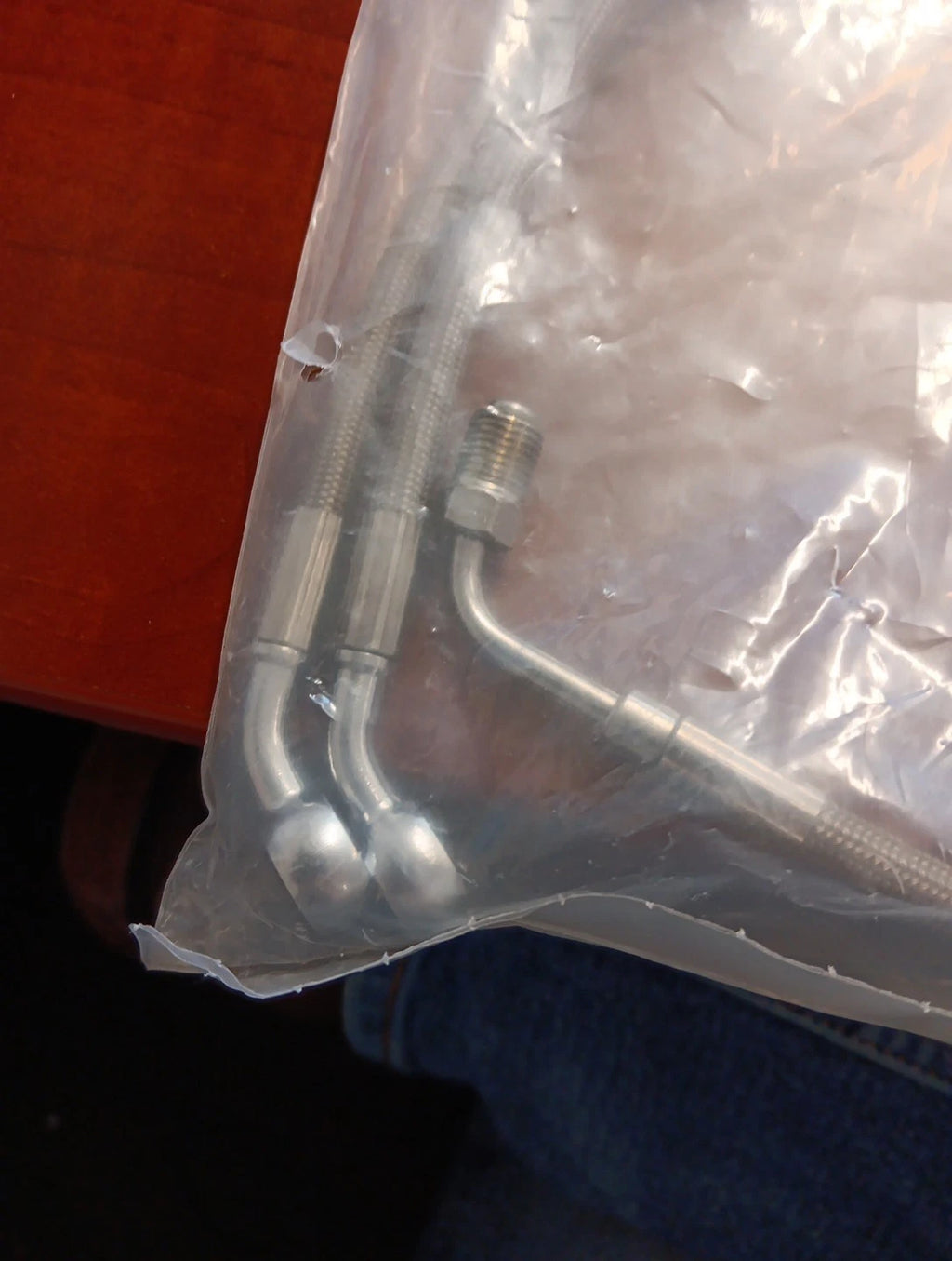 LA Choppers Mini Ape Hanger Brake Line Kit for Harley Davidson