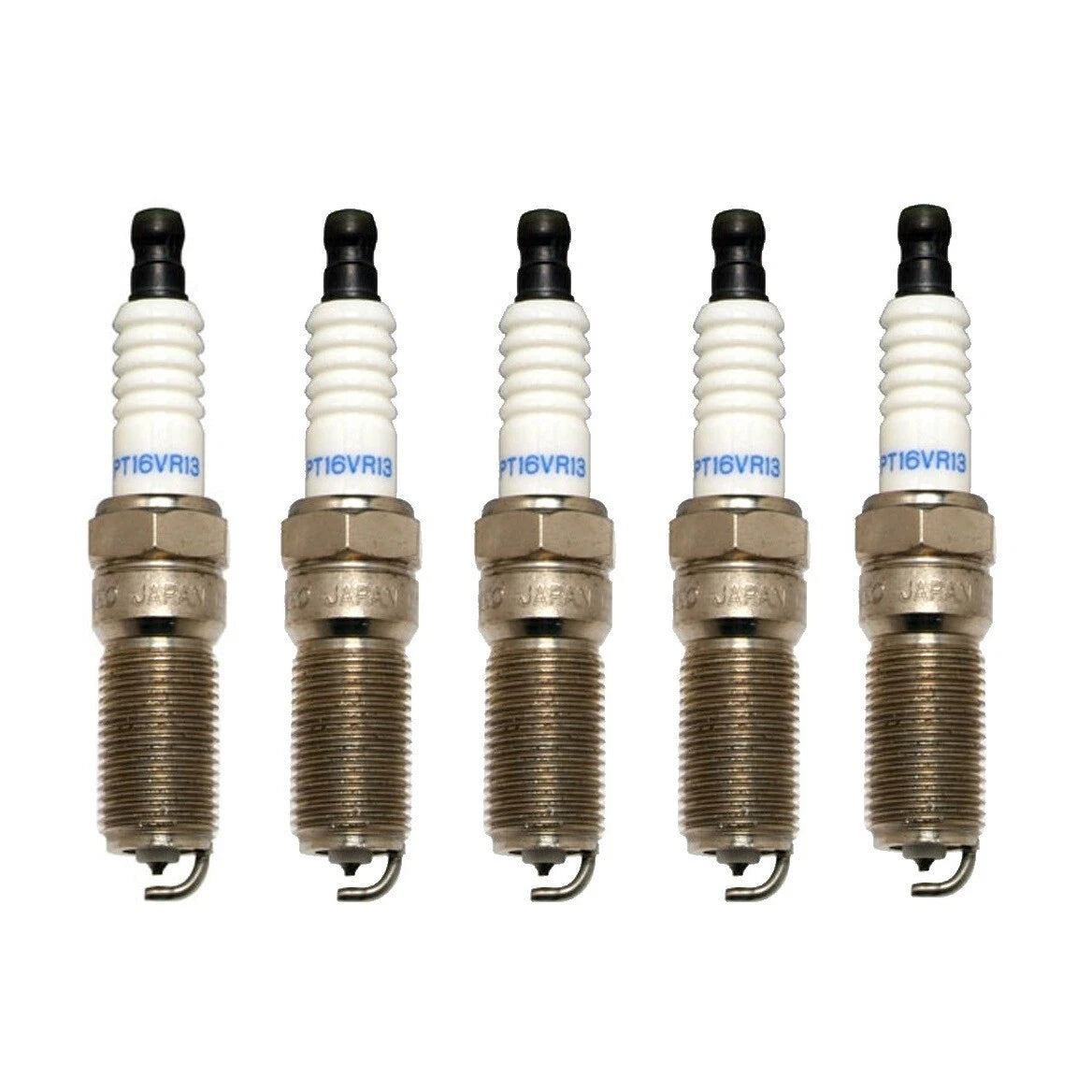 Set of 5 Denso Double Platinum Spark Plugs for Chevy GMC Hummer Isuzu L5 (0.050 Gap)