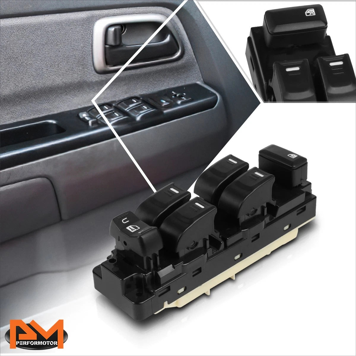 Master Window Switch for Colorado/Canyon/Hummer H3T Crew Cab (2004–2012)