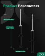 Rear Pair Shocks Struts for Dodge Journey (2009–2010) 2.4L 3.5L V6