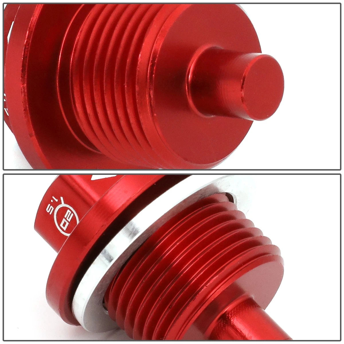 NRG Innovations NOP-300RD Magnetic Oil Drain Plug for Subaru