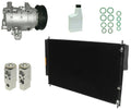 AC Compressor Kit with Condenser Replacement for Toyota HiLux (2005–2015)