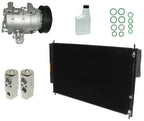 AC Compressor Kit with Condenser Replacement for Toyota HiLux (2005–2015)