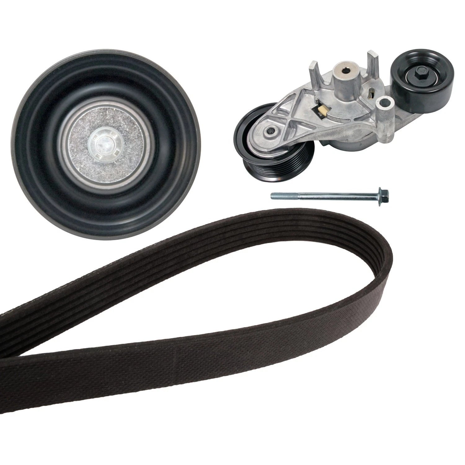 Drive Belt Idler Pulley Tensioner Kit for Ford F-350 Super Duty (2008–2010)