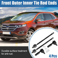 Set of 4 Tie Rod End Links No. ES3438 for Nissan Altima 
