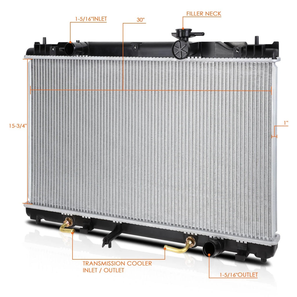 Aluminum Cooling Radiator for Toyota Camry/Solara L4 (2002–2008) DPI-2436