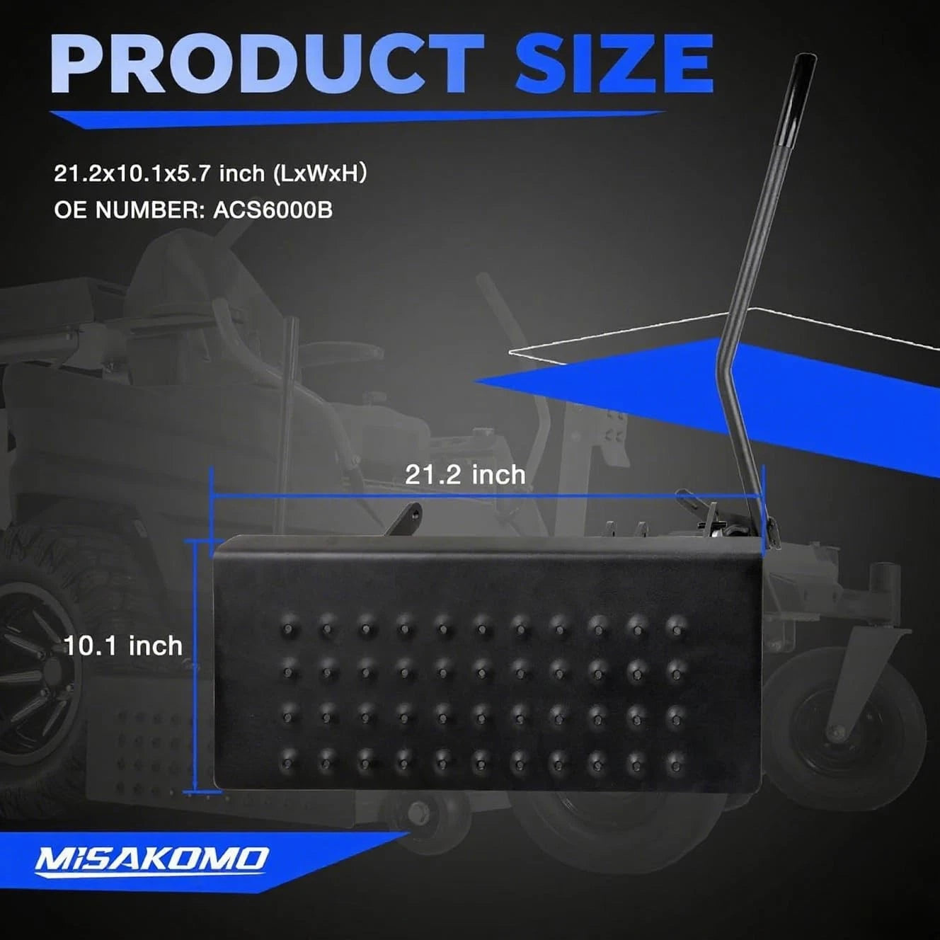Mower Chute Blocker System for Bad Boy 54" 60" 61" 72"