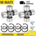 2X Rear Driveshaft U-Joint Set for Can-Am Commander 800 1000 4X4 (2011–2016)