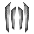 Front Bumper Side Air Vent Trim for Subaru WRX STI (2022–2025) Carbon Fiber Black