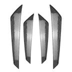 Front Bumper Side Air Vent Trim for Subaru WRX STI (2022–2025) Carbon Fiber Black