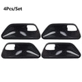 Set of 4 Carbon Look Interior Door Handle Bowl Covers for BMW 3 4 Series (F30 F34 3GT)