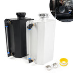2L Aluminum Radiator Coolant Overflow Tank for Universal Applications