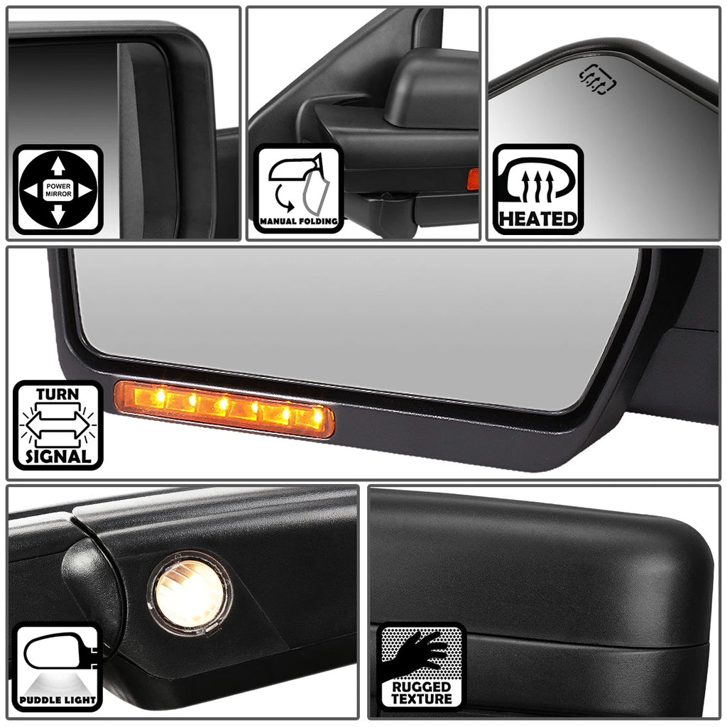 LED Signal Light Side Mirror for Ford F150 (2004–2014)