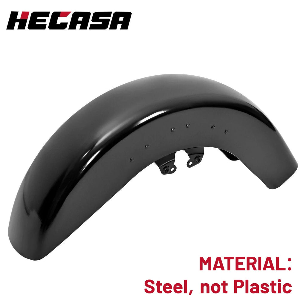 Front Fender for Harley Touring Street Road Glide (2014–2024) Vivid Black