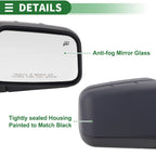 6 Pins Right Driver Side Door Mirror for Ford Edge (2008–2010)