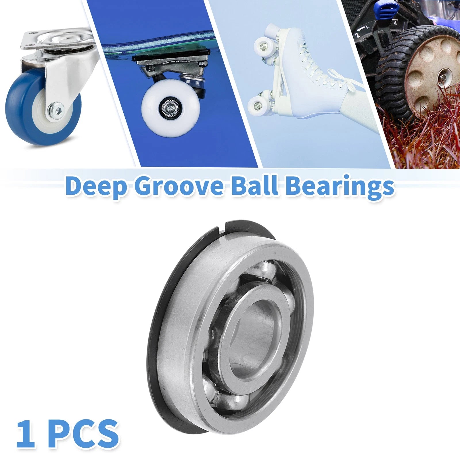 6304NR Deep Groove Ball Bearing for Scooter Skateboard Wheel (P0)