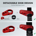 Set of 4 A-arm Brake Line Clamps for Honda TRX400EX TRX400X (2000–2009)