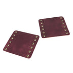 Leather Hand Grips Covers  Retro Wraps for Harley Cafe Racer