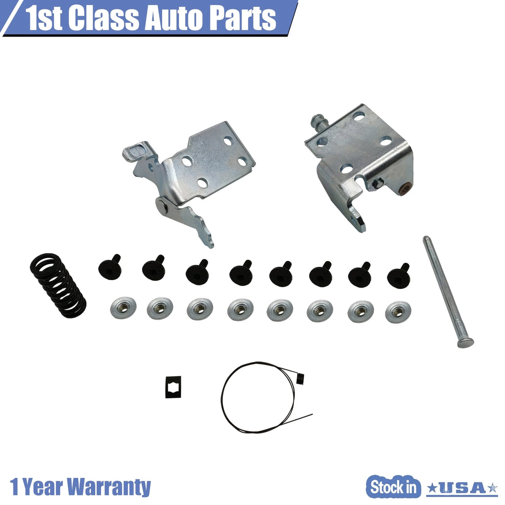 Front Upper Door Hinge Repair Kit Left for GMC Cadillac Chevy Pickup (1988–2002)