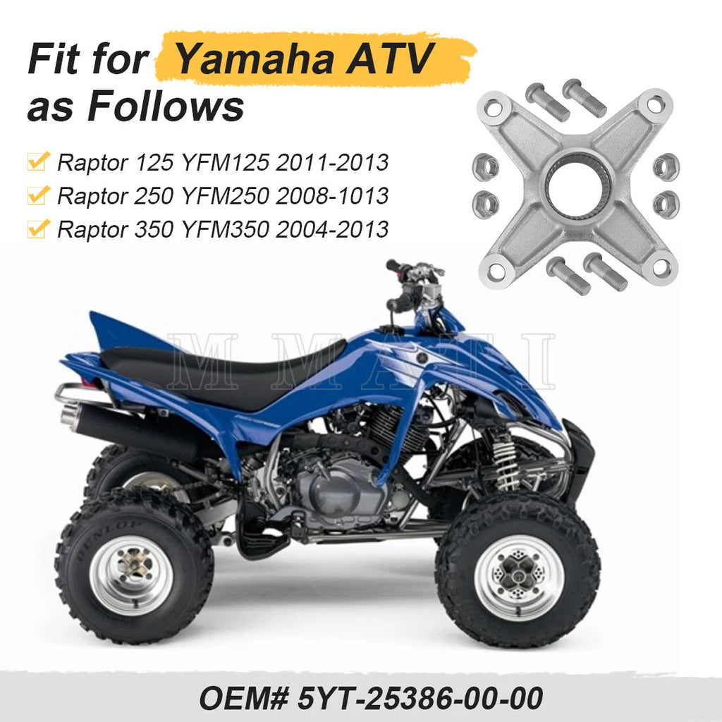 Rear Hub 5YT-25386-00-00 for Yamaha Raptor 250 YFM250 (2008–2013)