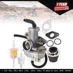 Carburetor for SUNL TAOTAO 50cc 70cc 90cc 110cc 125cc 135cc