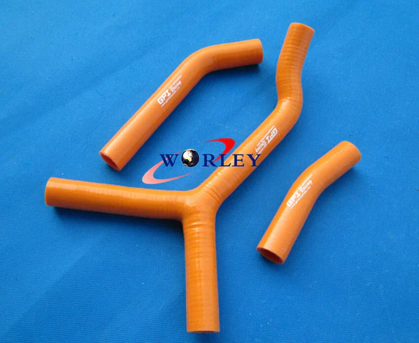 Silicone Radiator Hose for KTM 250SX 2003-2006 - Orange