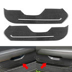 Front Door Panel Cover Trim for Jeep Wrangler JL Gladiator JT (2018-2023)