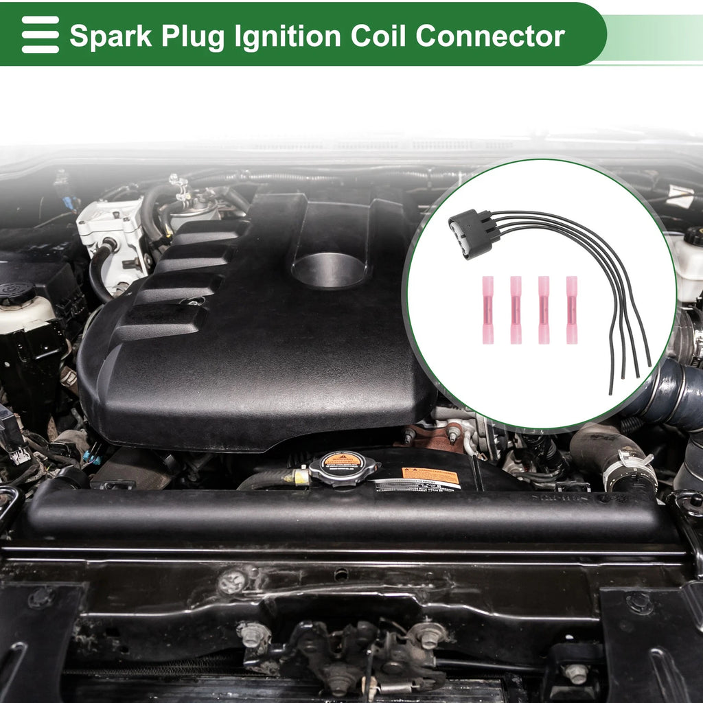 Set of 1 Ignition Coil Connector No.645940 for Lexus HS250h (2010–2012)