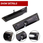 Smoke Lens White LED Front Side Marker Light for Chevrolet C10 C20 C30 (1981–1991)