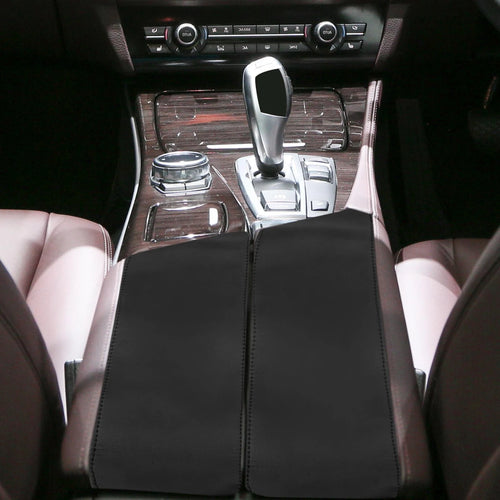 1 Pair Center Console Lid Armrest Cover Protector for BMW X5 X6 (2007–2013)