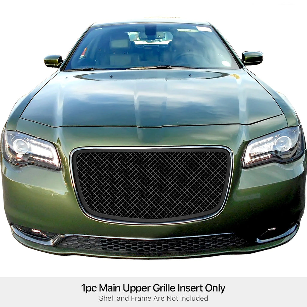 Upper Black Mesh Grille Insert for Chrysler 300C/300S (2015-2023)