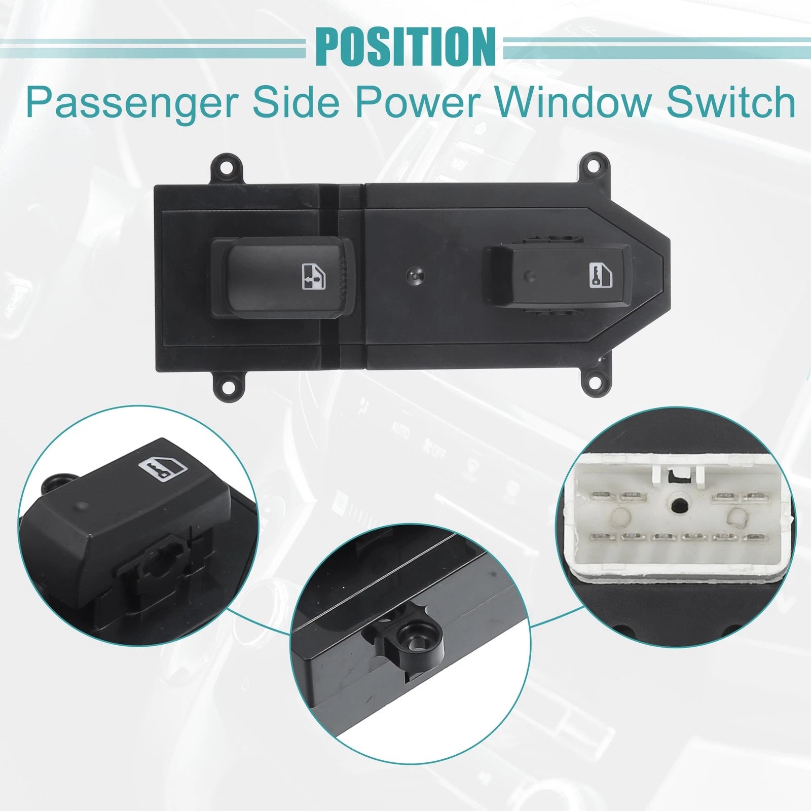Power Window Switch for Hyundai Santa Fe (2007–2009)