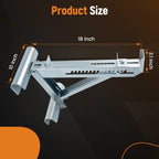 2PC Ladder Work Bracket for Heavy Duty Platforms (440lbs, 20 Inch)