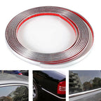 Moulding Trim / 12mm x 16ft / Chrome Bumper Strips for Car