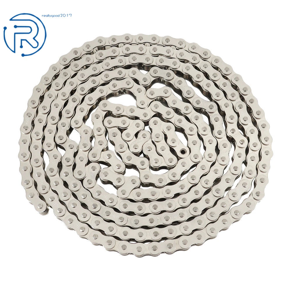 10 Feet Stainless Steel Roller Chain with 1 Connector