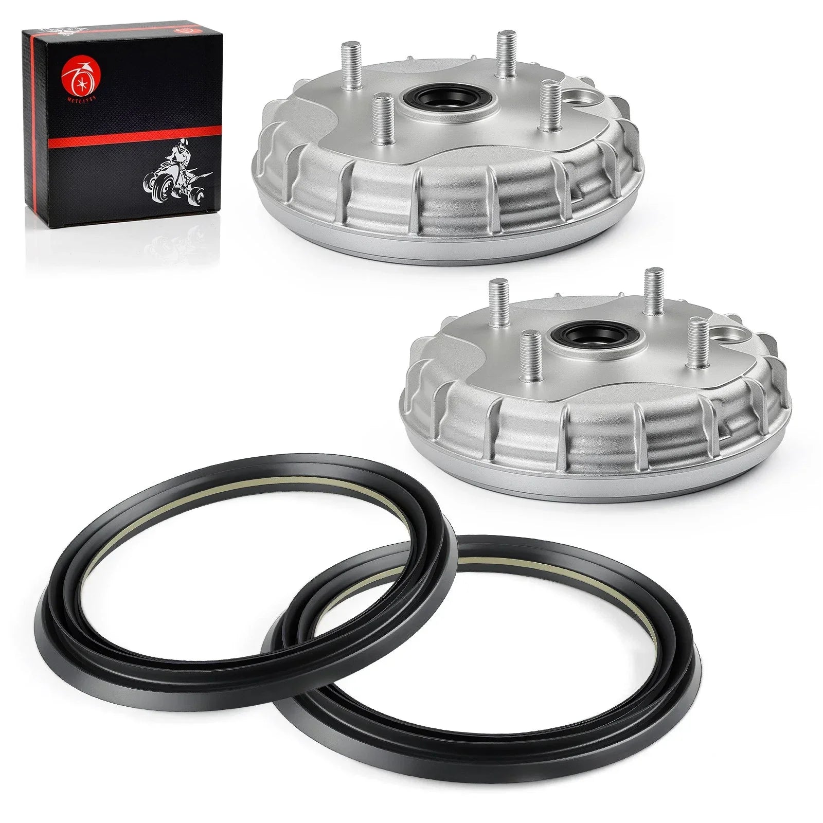 Front Brake Drum & Seal 2x4 for Honda Rancher 350 TM/TE (2000–2006)