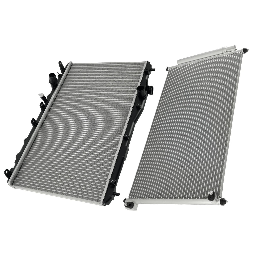 Coolant Radiator & Condenser Assembly for Honda Civic (2012–2015)