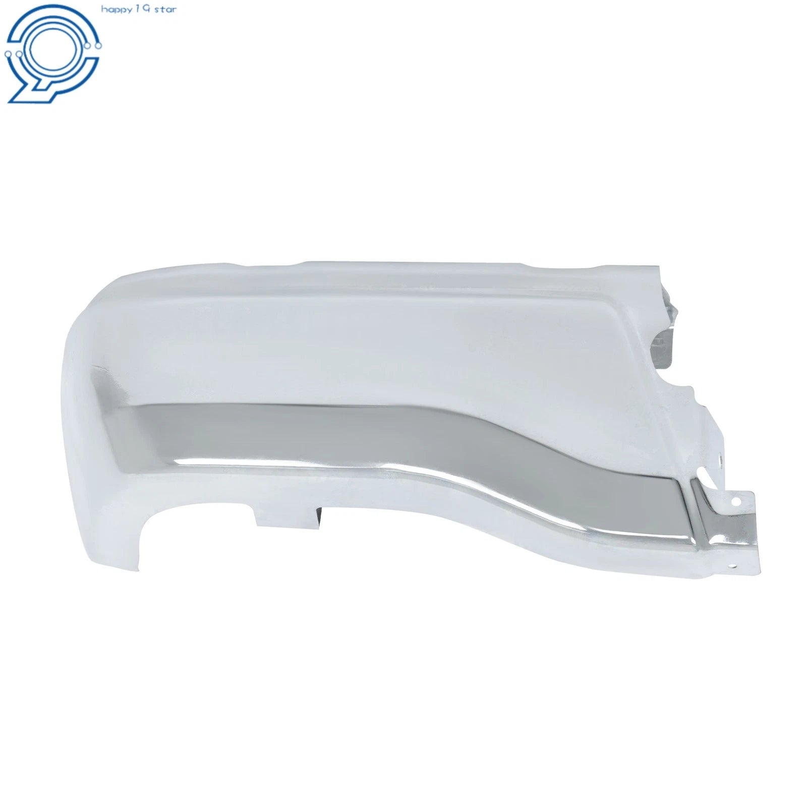 Left Side Rear Bumper Face Bar for Ford Ranger (2019-2023) Chrome