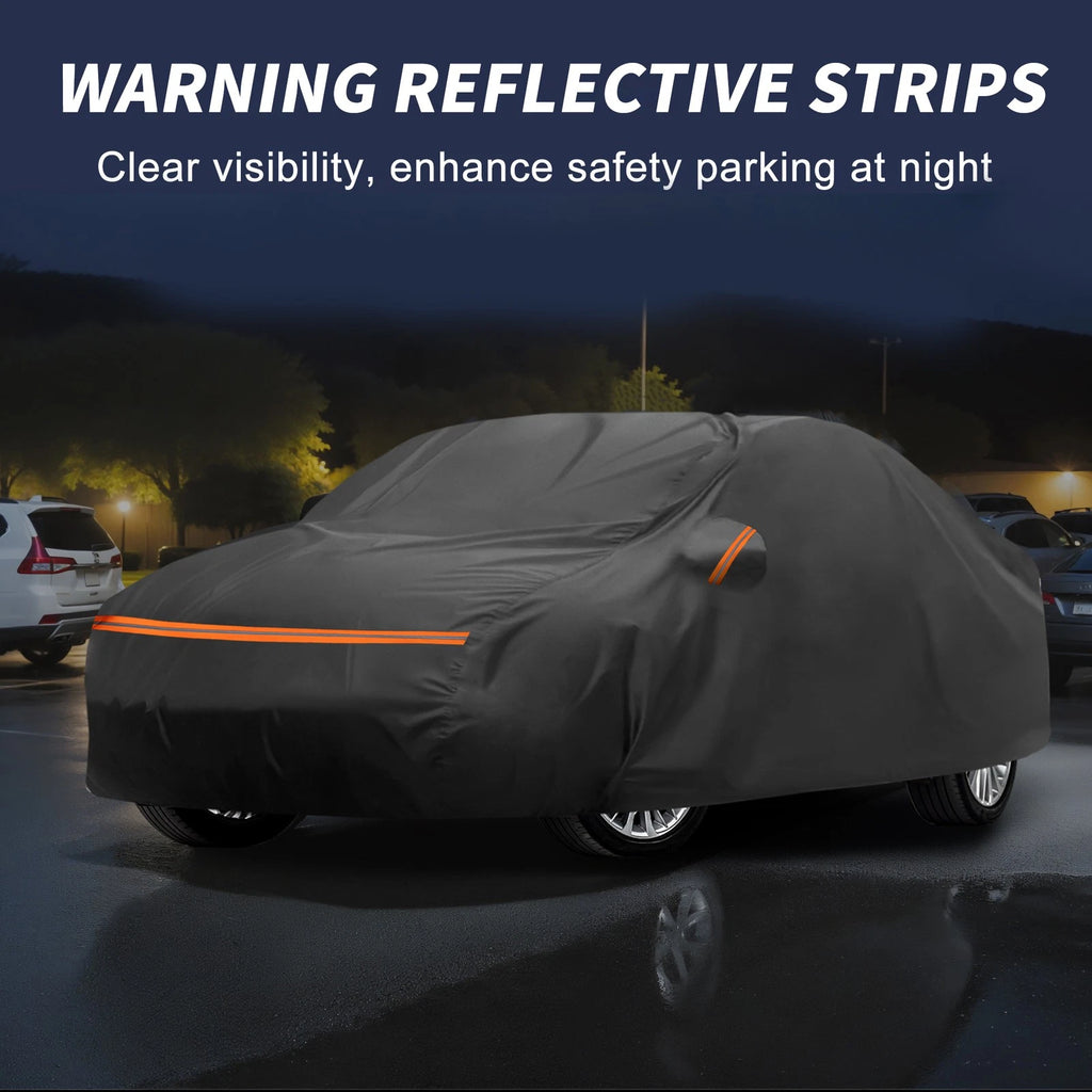 Waterproof PEVA Car Cover for Audi A3 (2012–2024) with Zipper